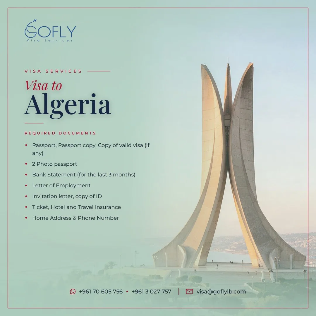 Required documents — Algeria