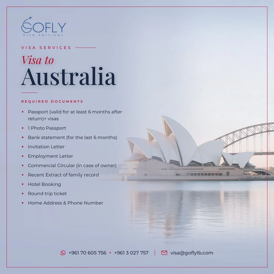 Required documents — Australia