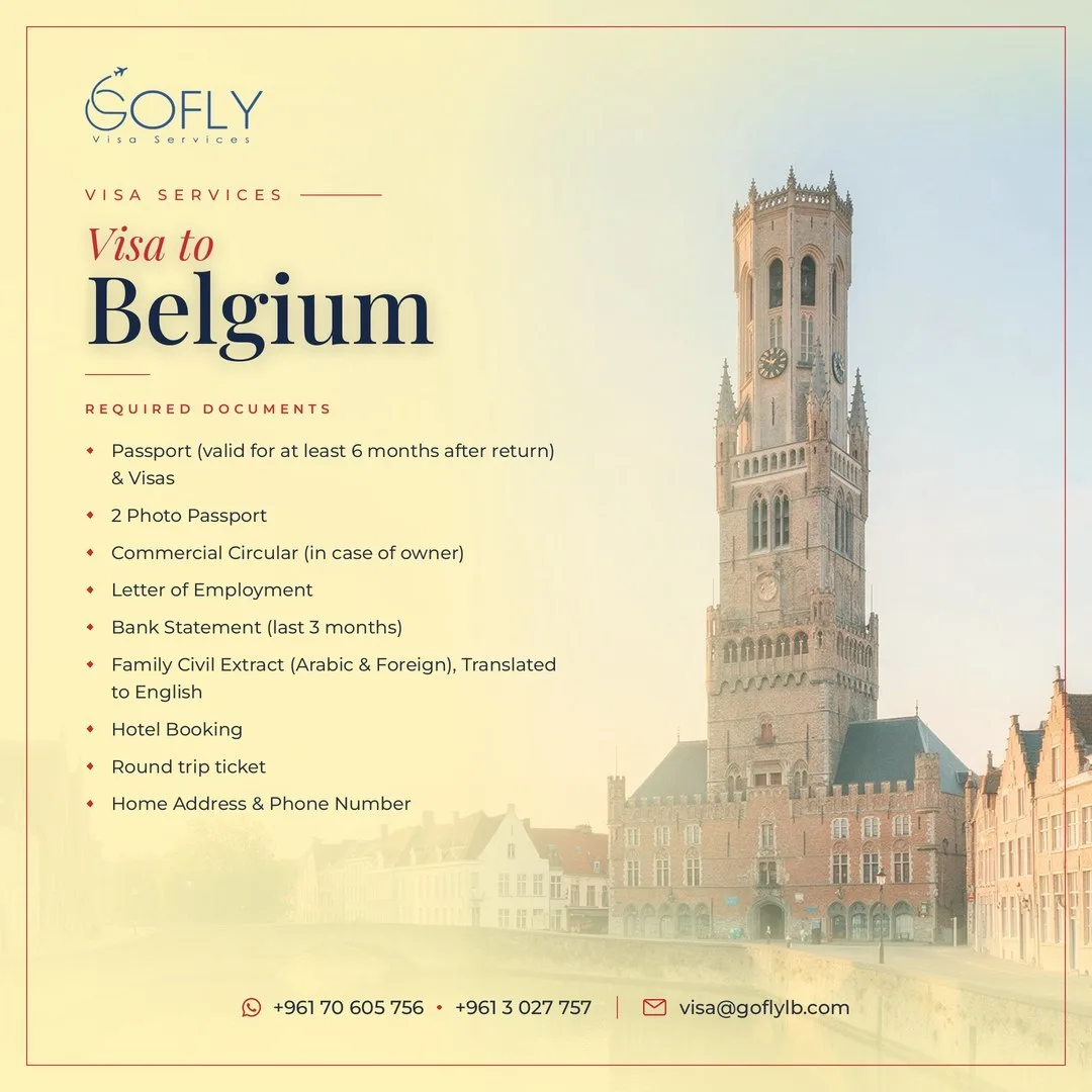 Required documents — Belgium
