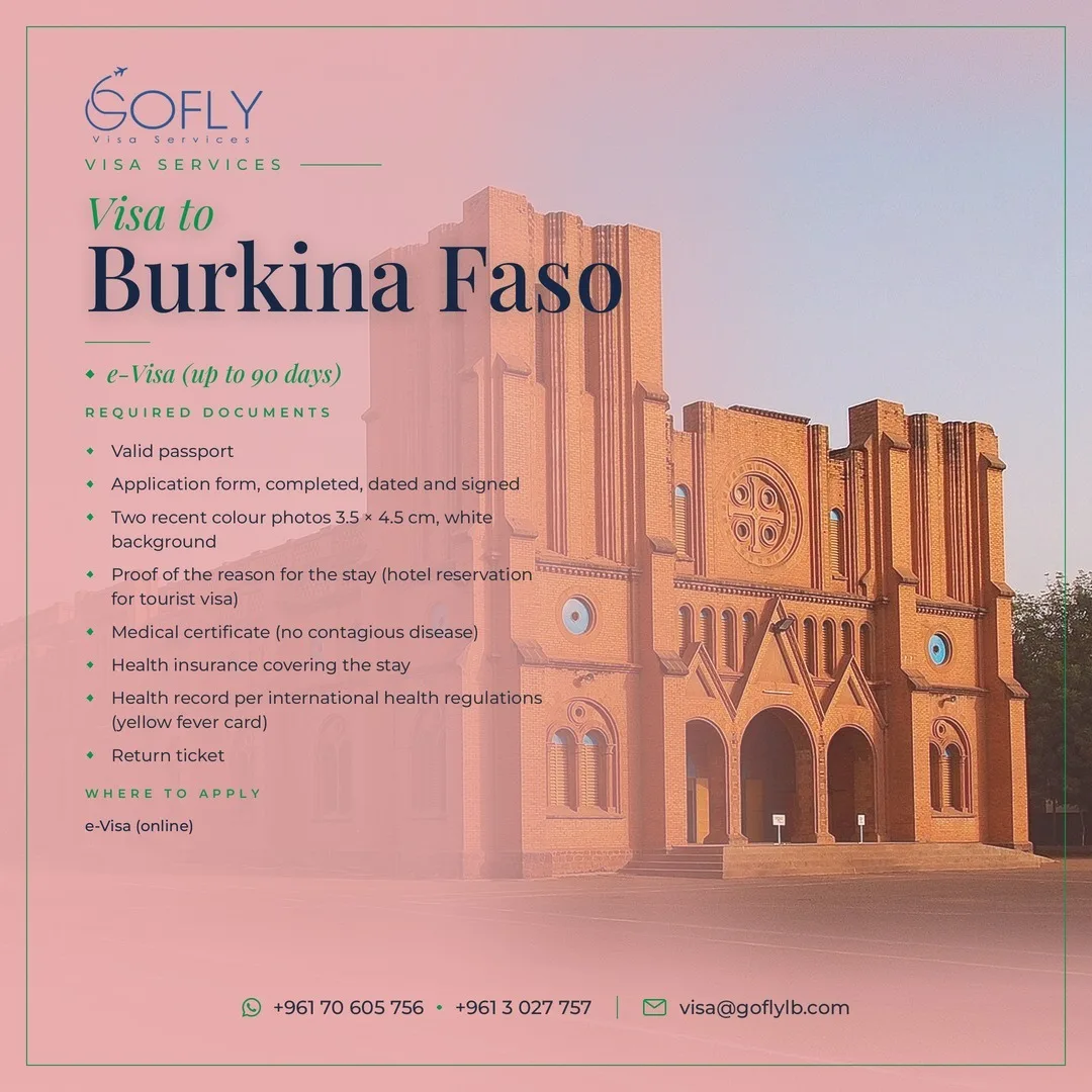 Required documents — Burkina Faso
