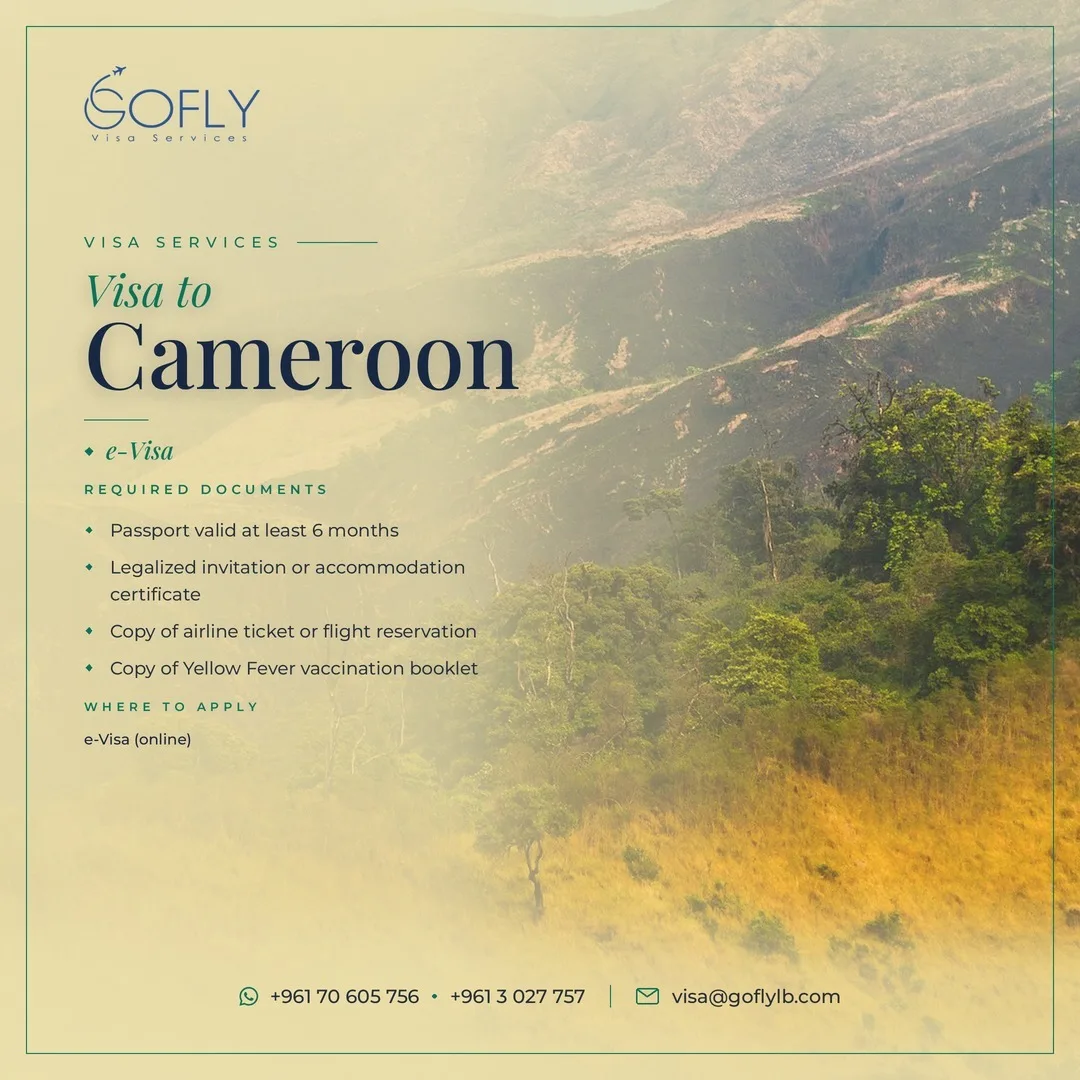 Required documents — Cameroon