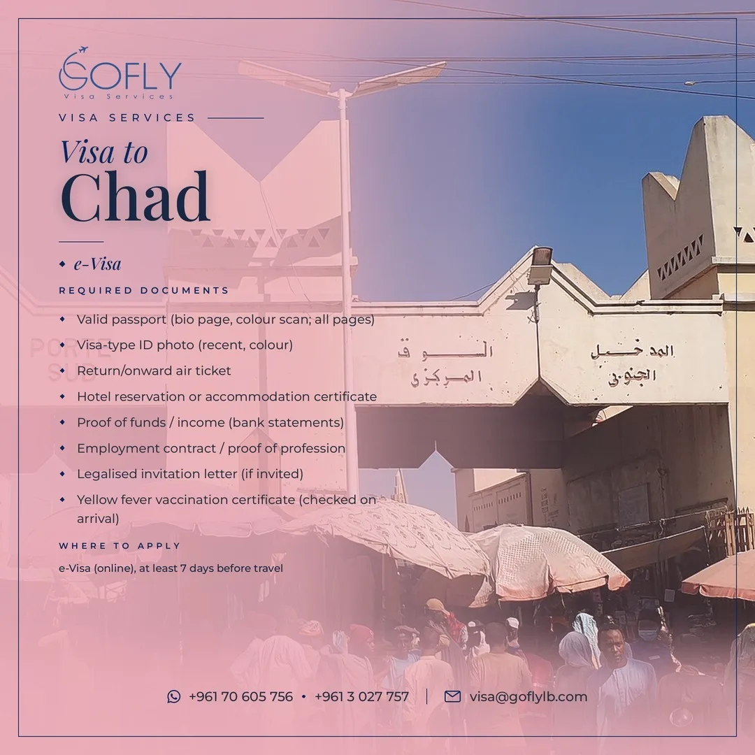 Required documents — Chad