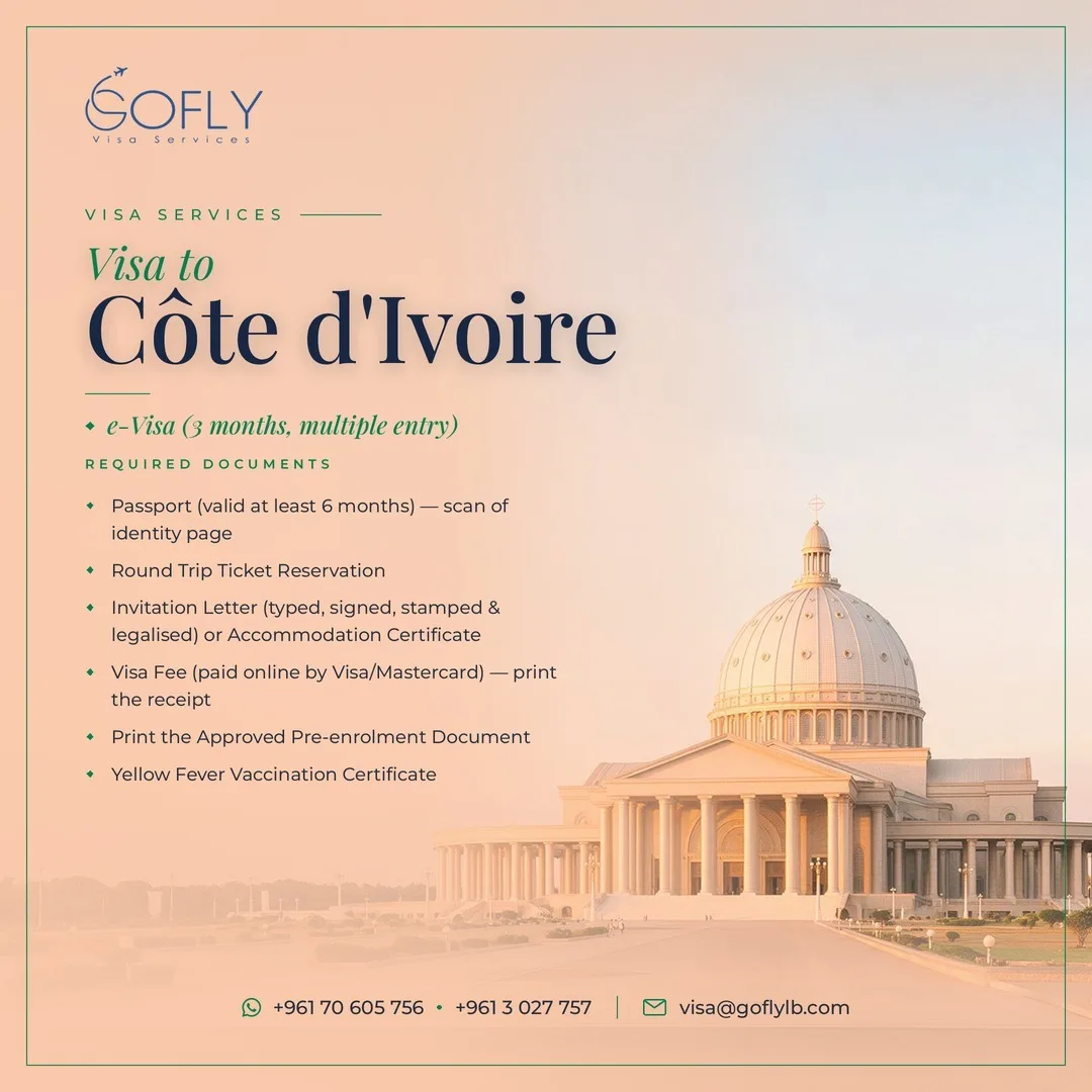 Required documents — Côte d'Ivoire