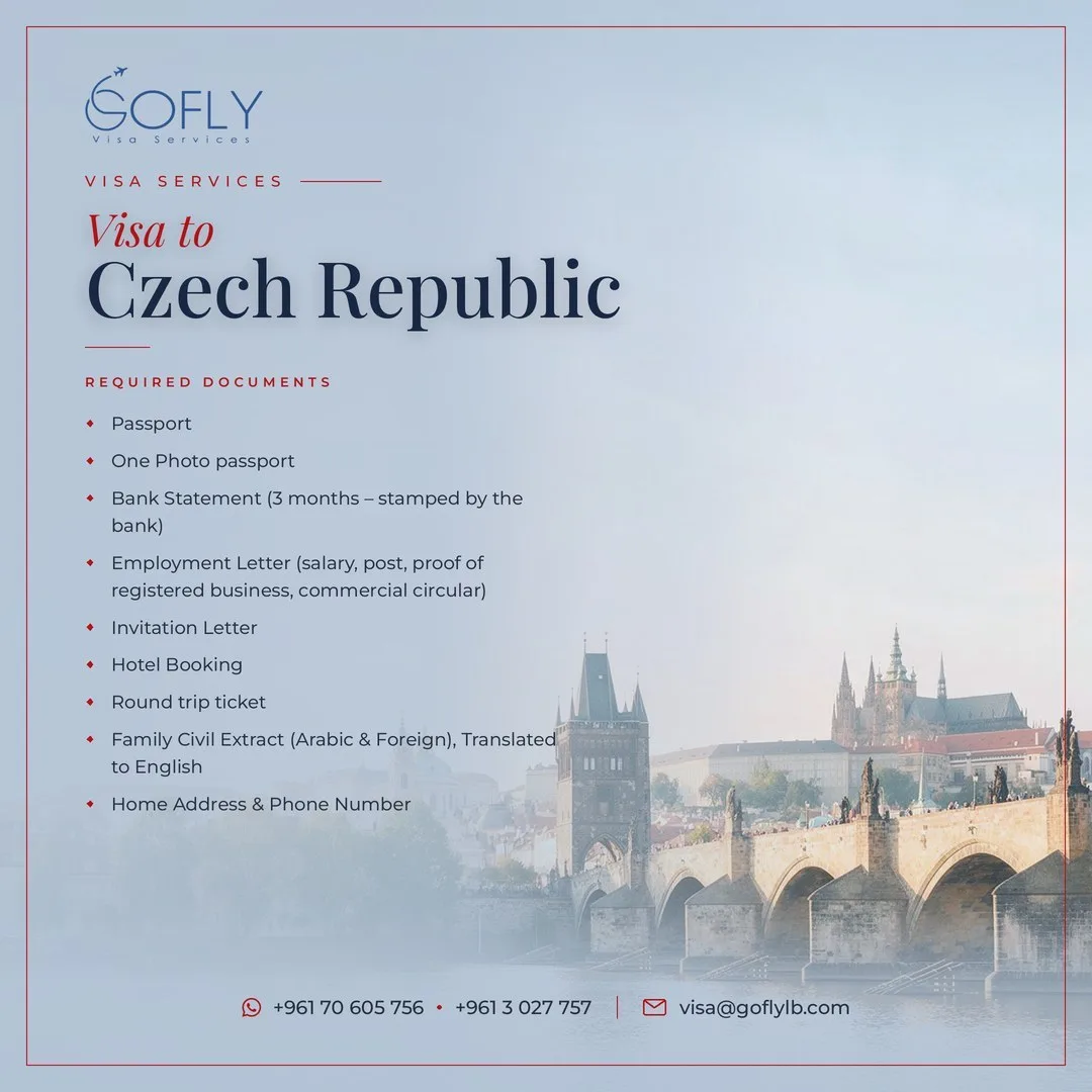 Required documents — Czech Republic