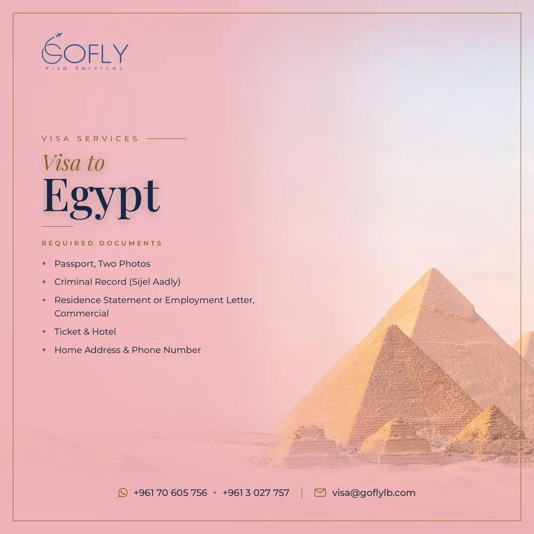 Required documents — Egypt