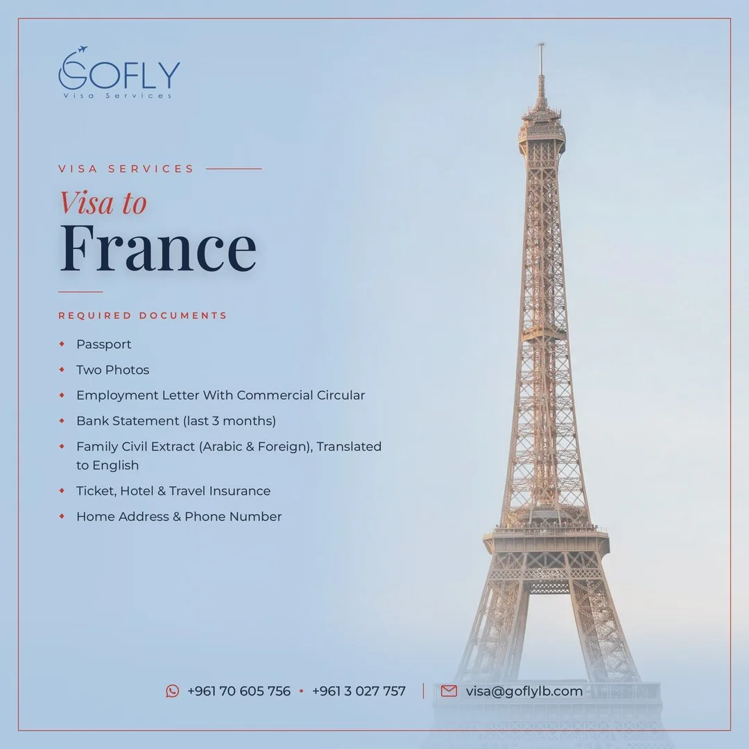 Required documents — France