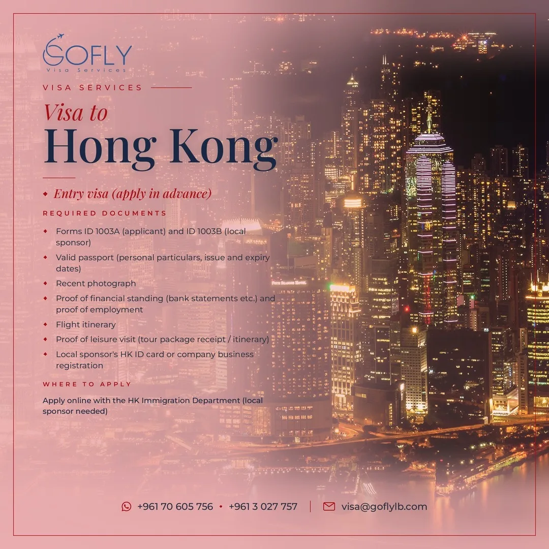 Required documents — Hong Kong