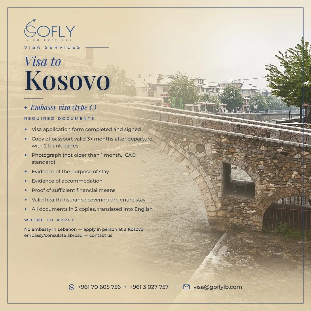Required documents — Kosovo
