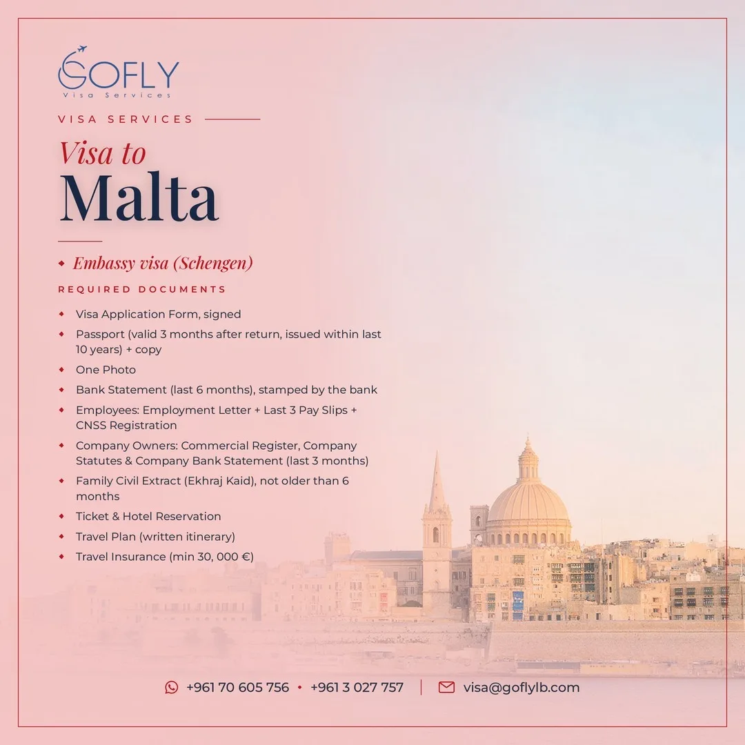 Required documents — Malta