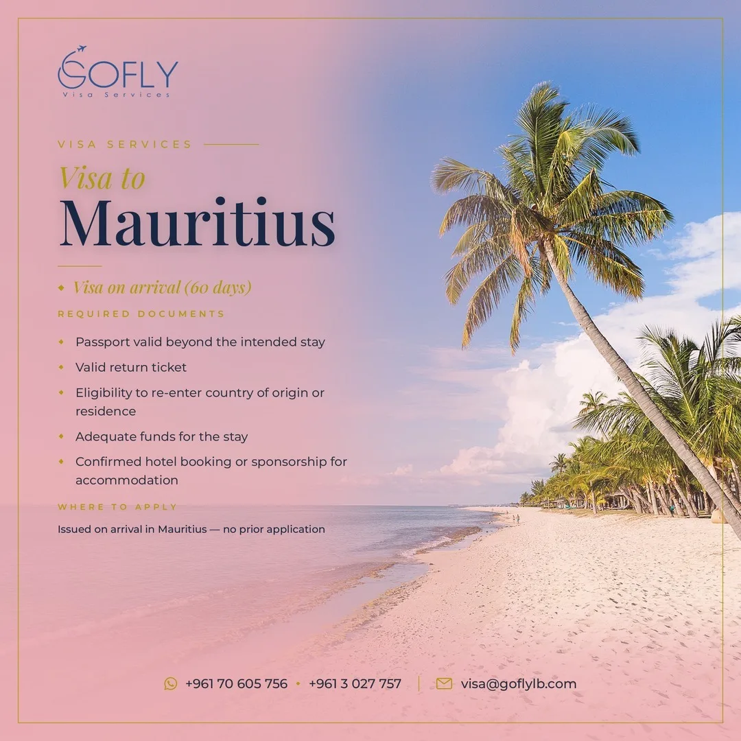 Required documents — Mauritius