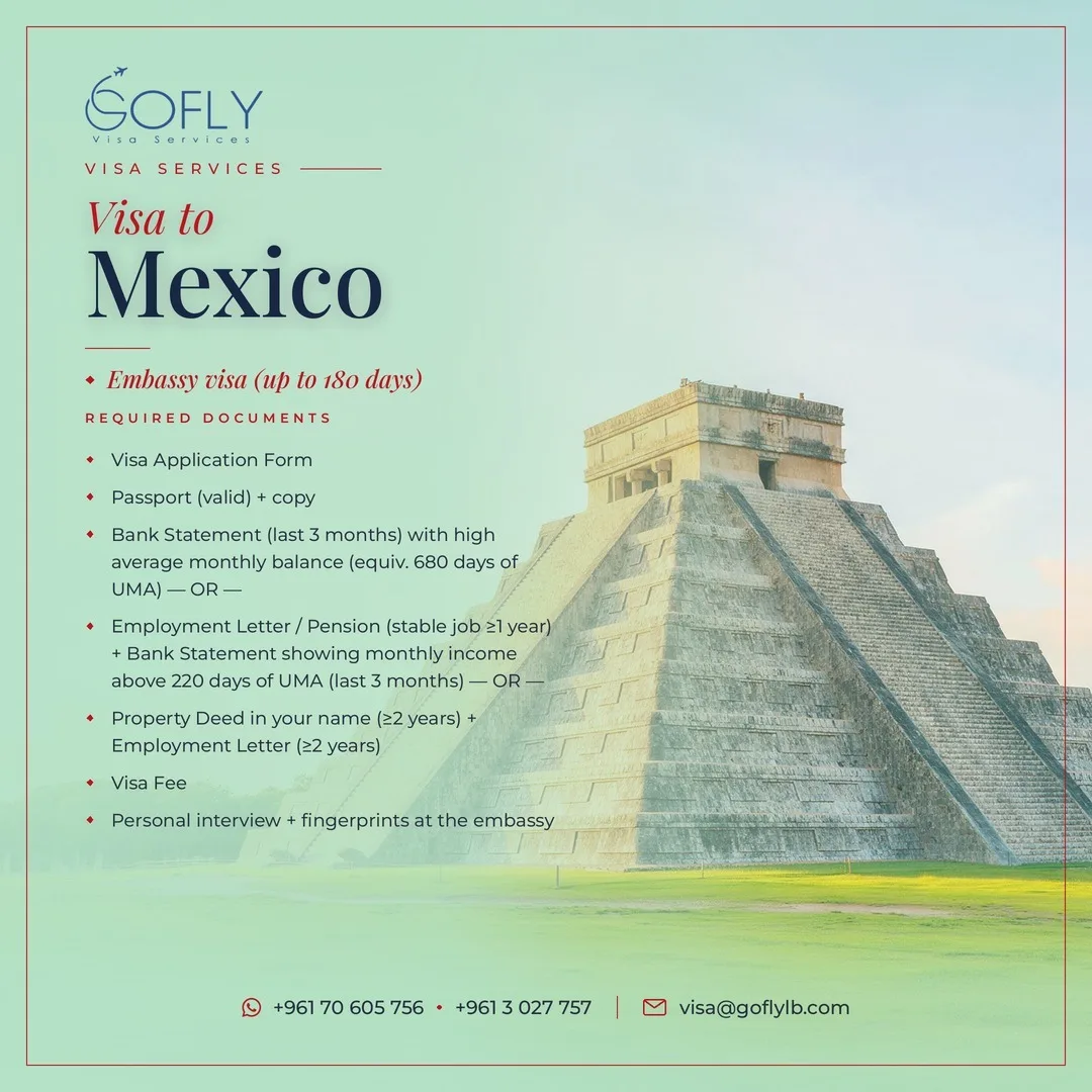 Required documents — Mexico