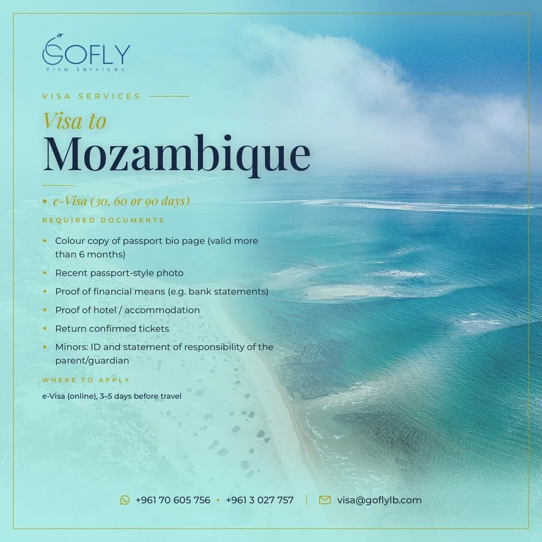Required documents — Mozambique