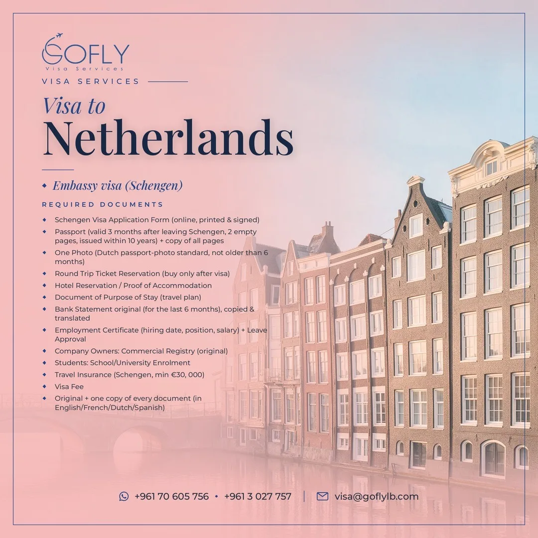 Required documents — Netherlands