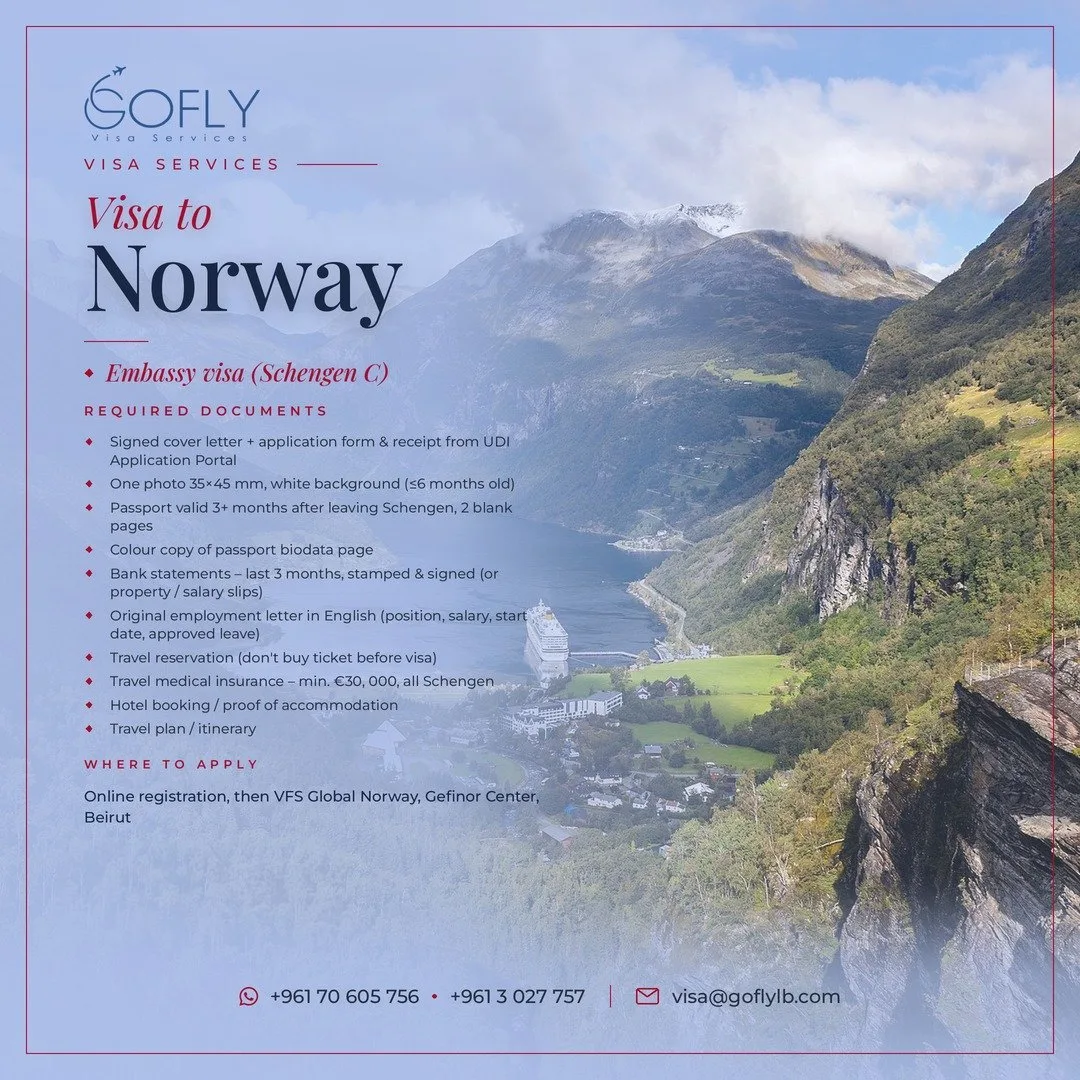 Required documents — Norway