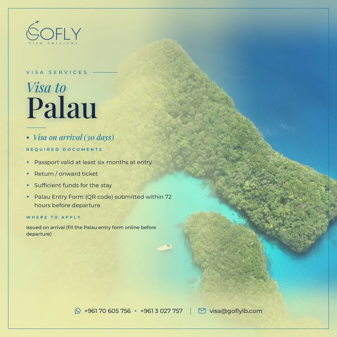 Required documents — Palau