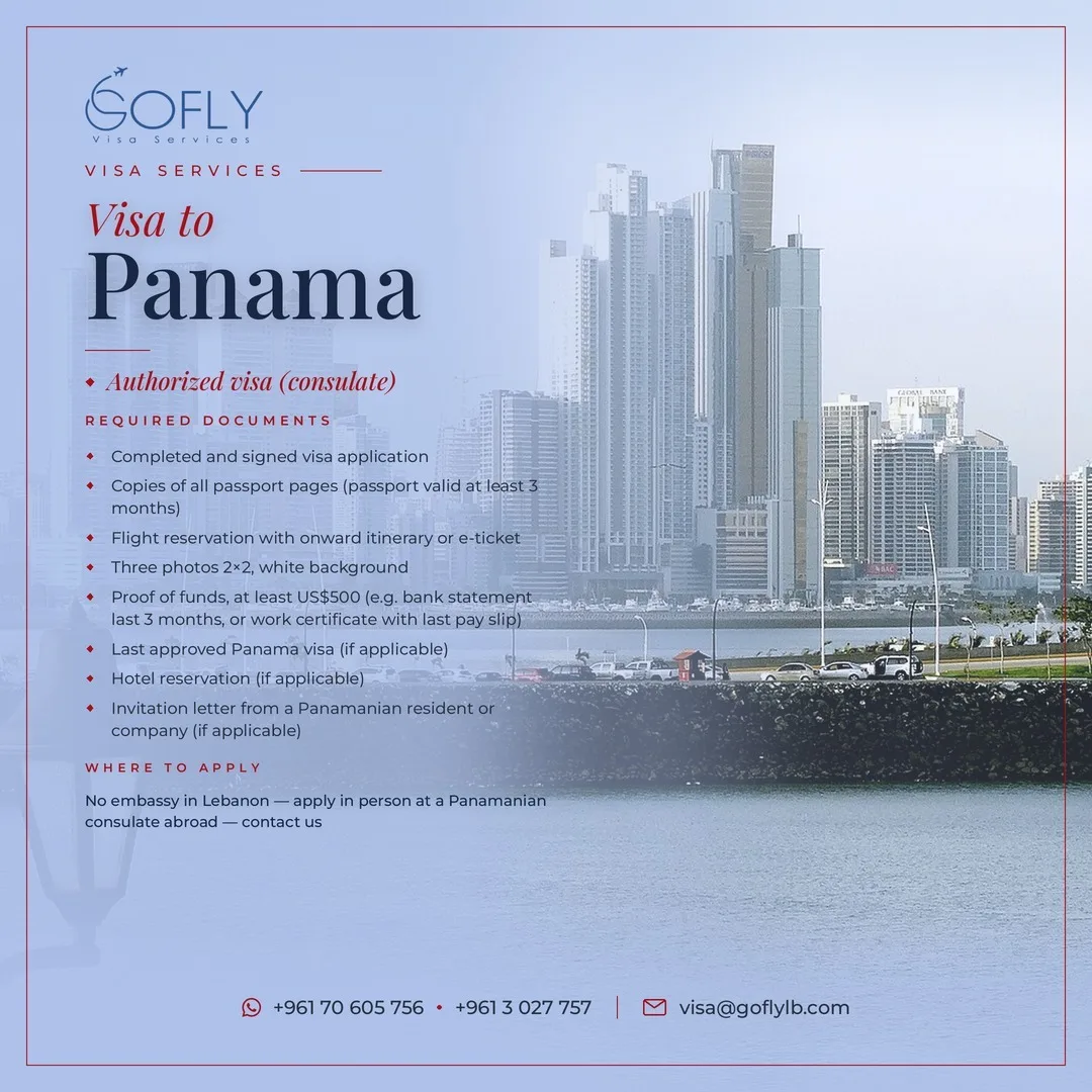 Required documents — Panama