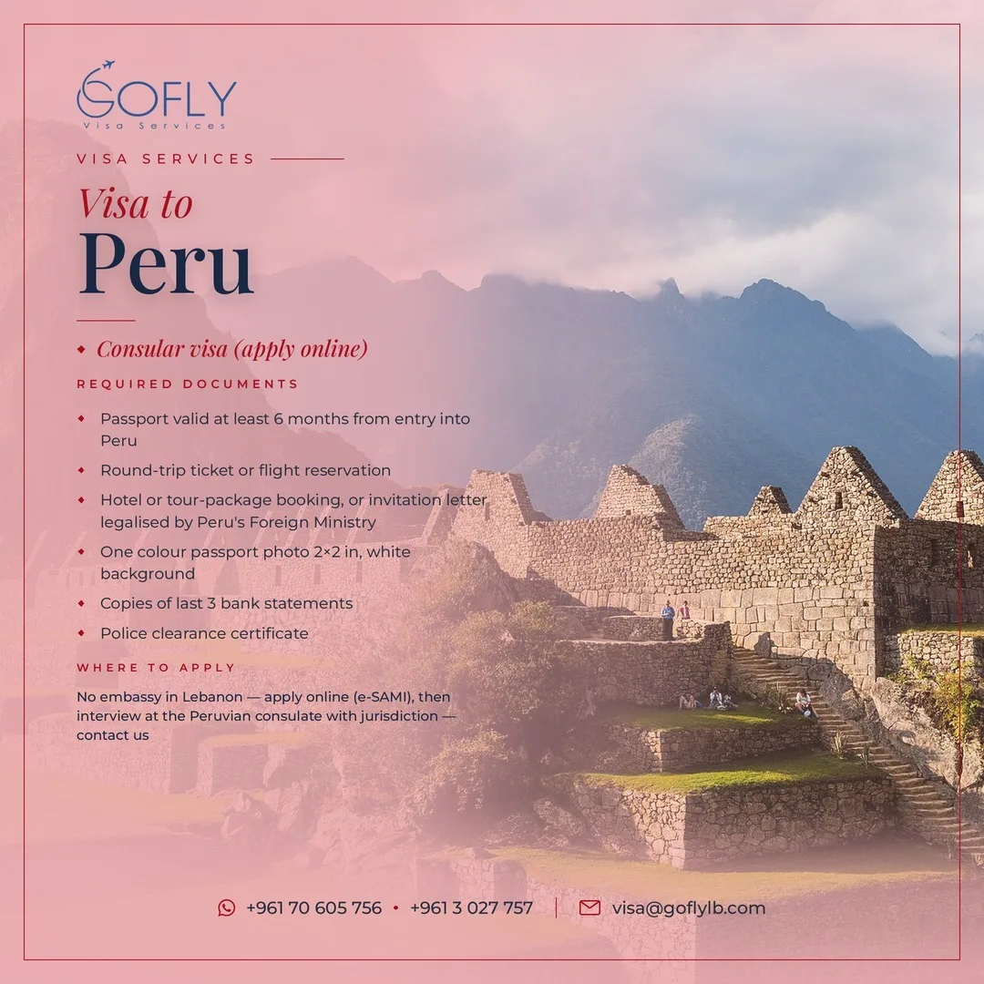 Required documents — Peru