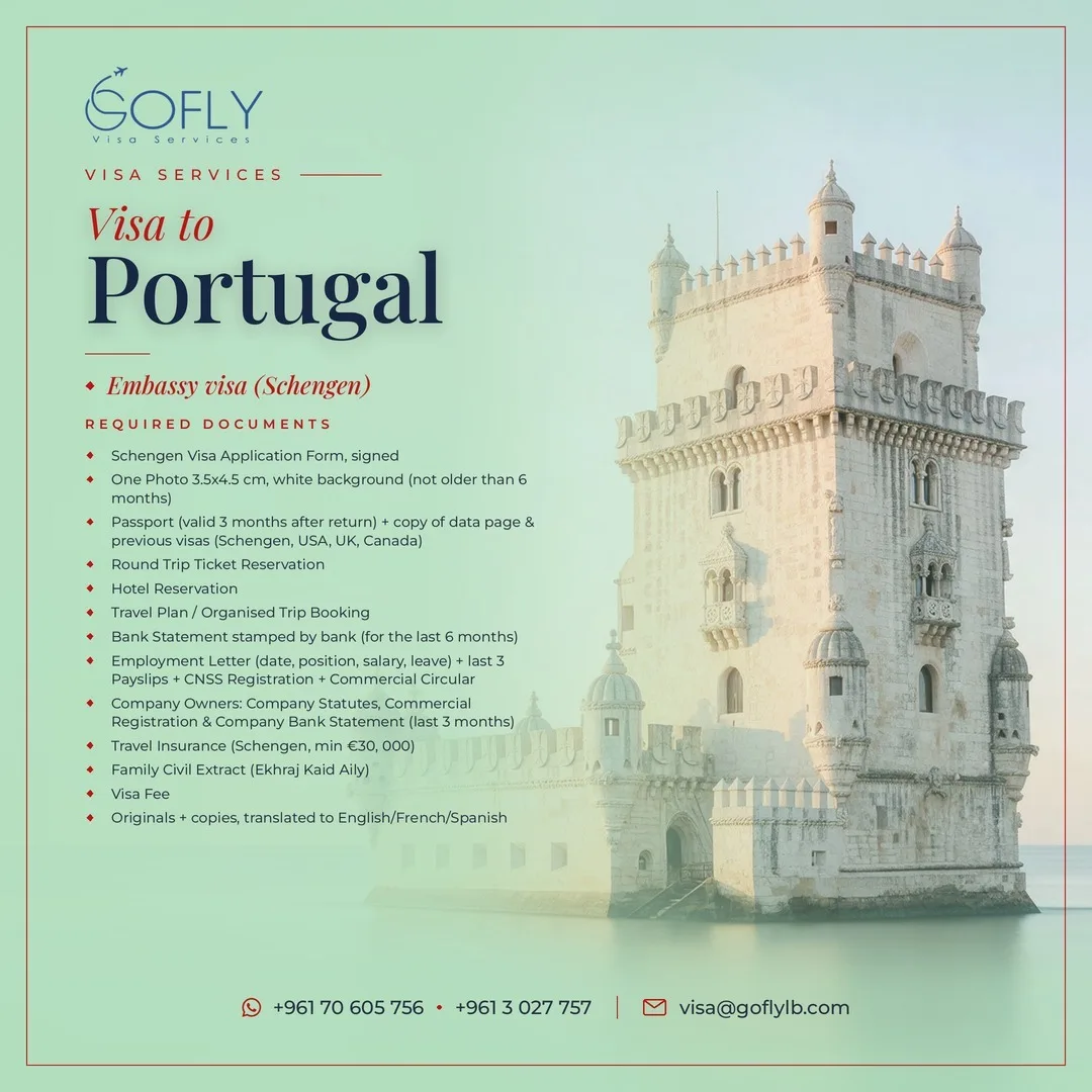 Required documents — Portugal