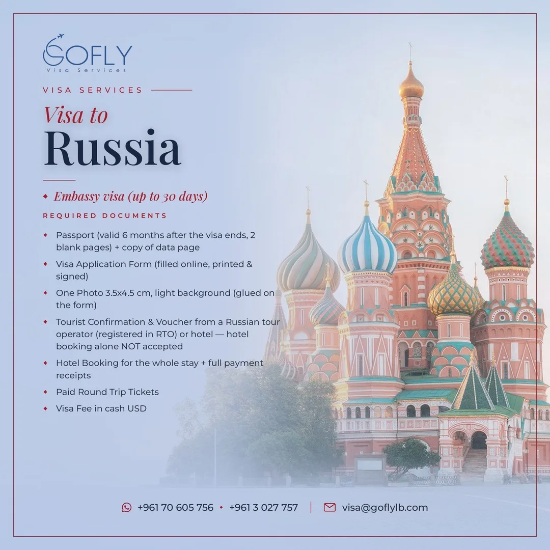 Required documents — Russia