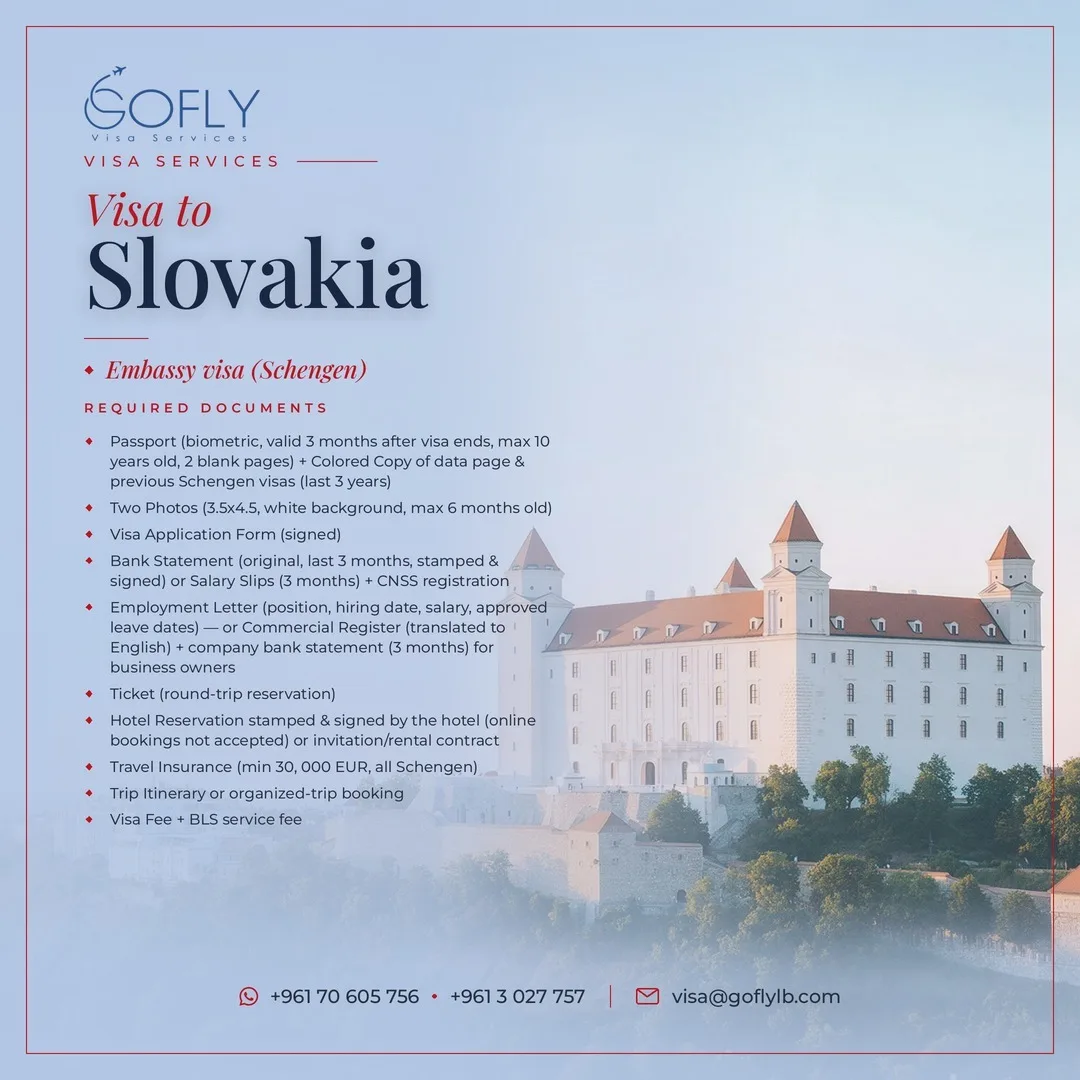 Required documents — Slovakia