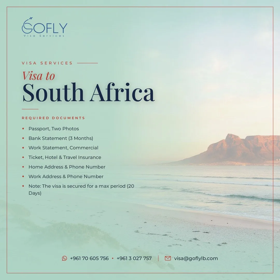 Required documents — South Africa