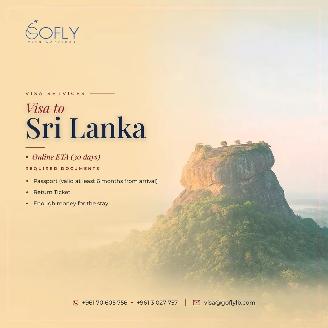 Required documents — Sri Lanka