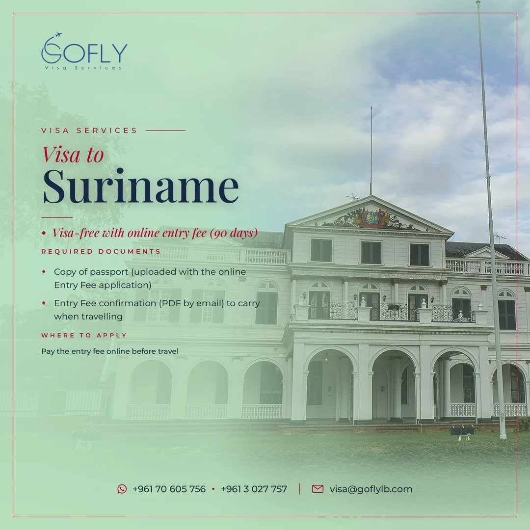 Required documents — Suriname