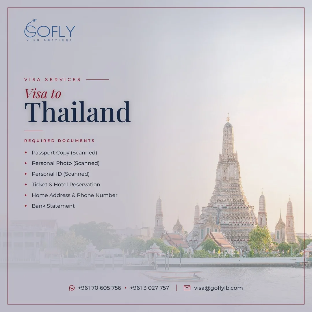 Required documents — Thailand