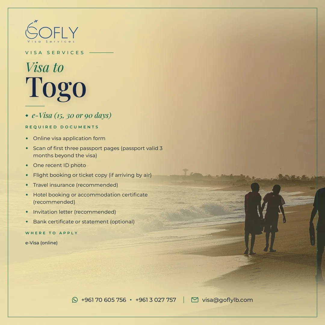 Required documents — Togo