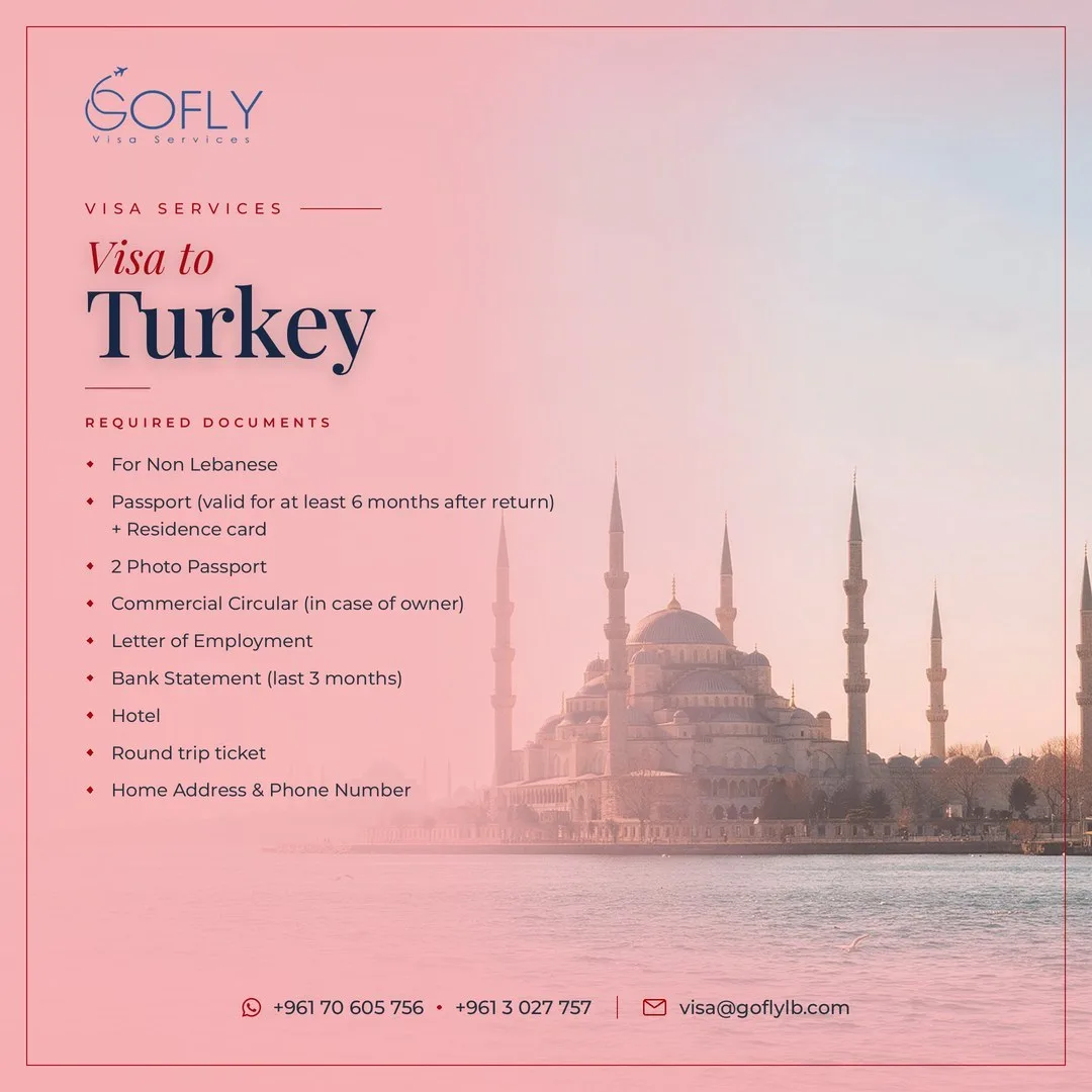 Required documents — Turkey