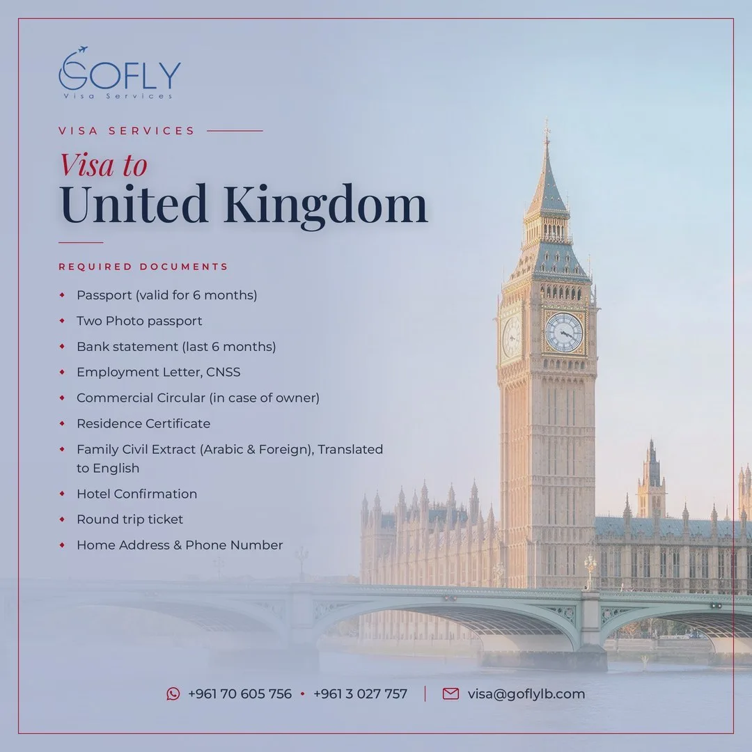 Required documents — United Kingdom
