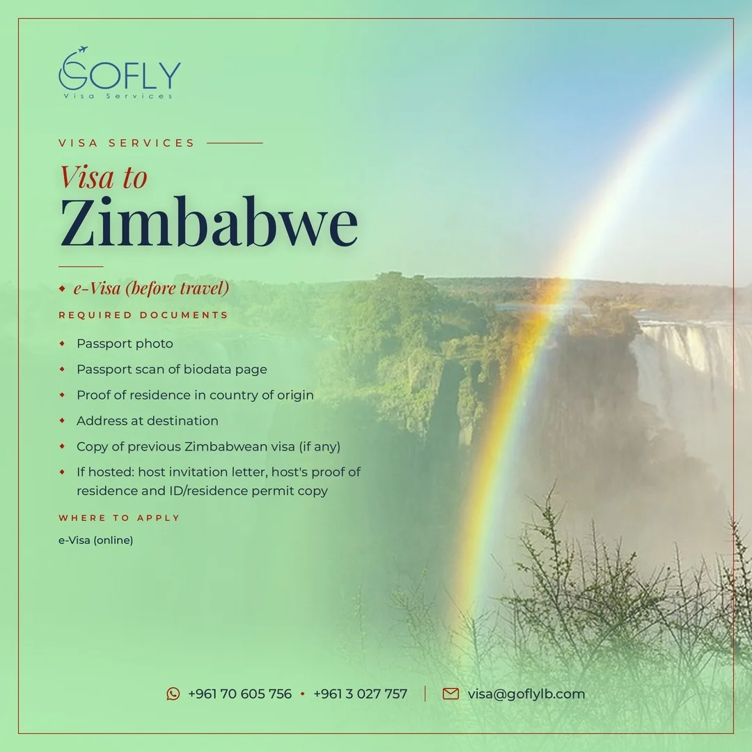Required documents — Zimbabwe